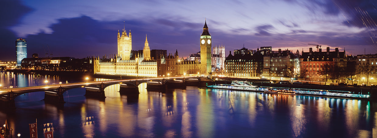 Tarde en la noche en Londres Lienzo