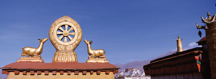 Tibet Temple Wheel