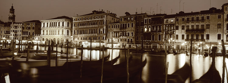 Grand Canal in Sepia