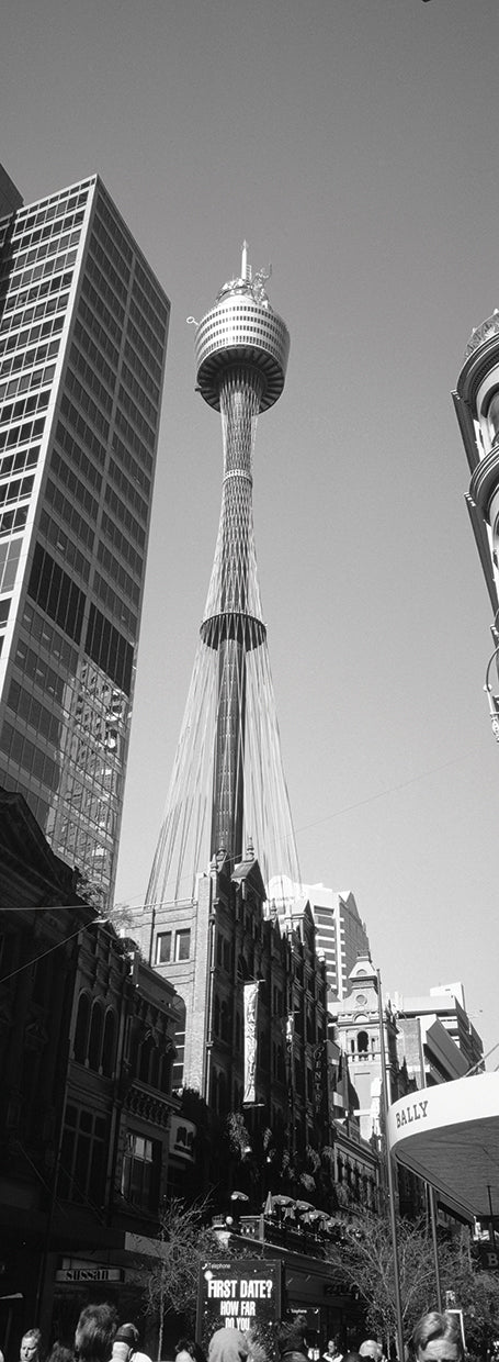 Altísima torre de Sydney Lienzo