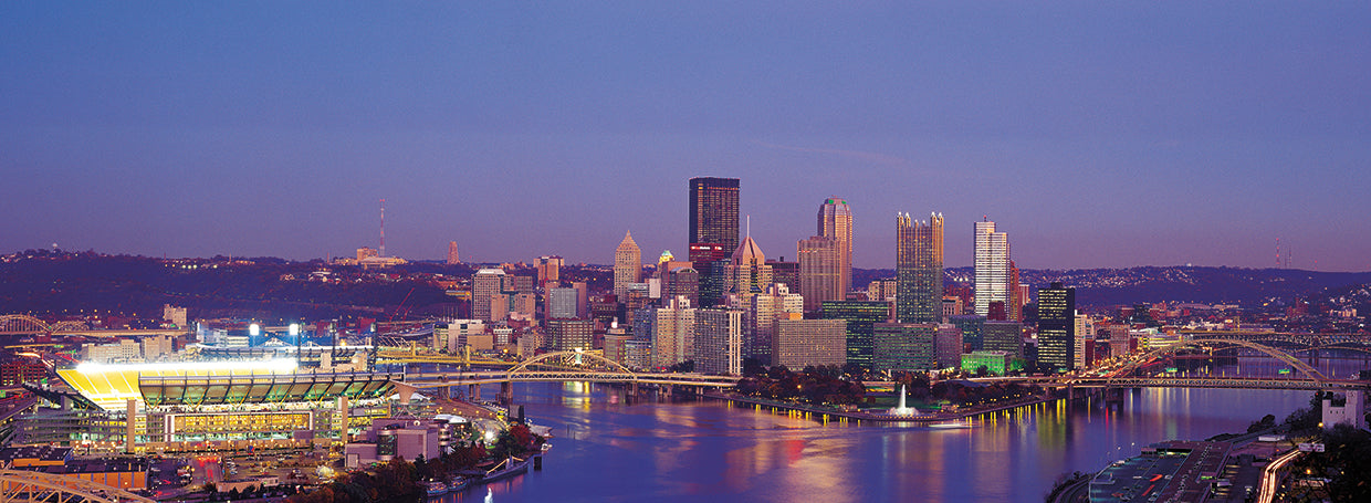 Ciudad de los puentes de Pittsburgh Lienzo