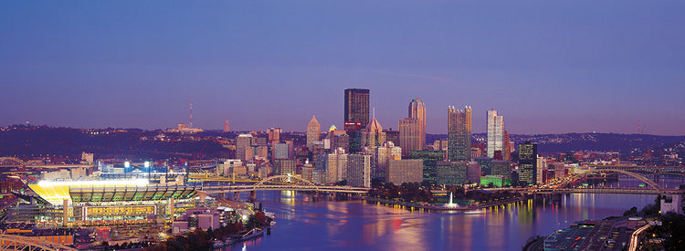 Ciudad de los puentes de Pittsburgh Lienzo