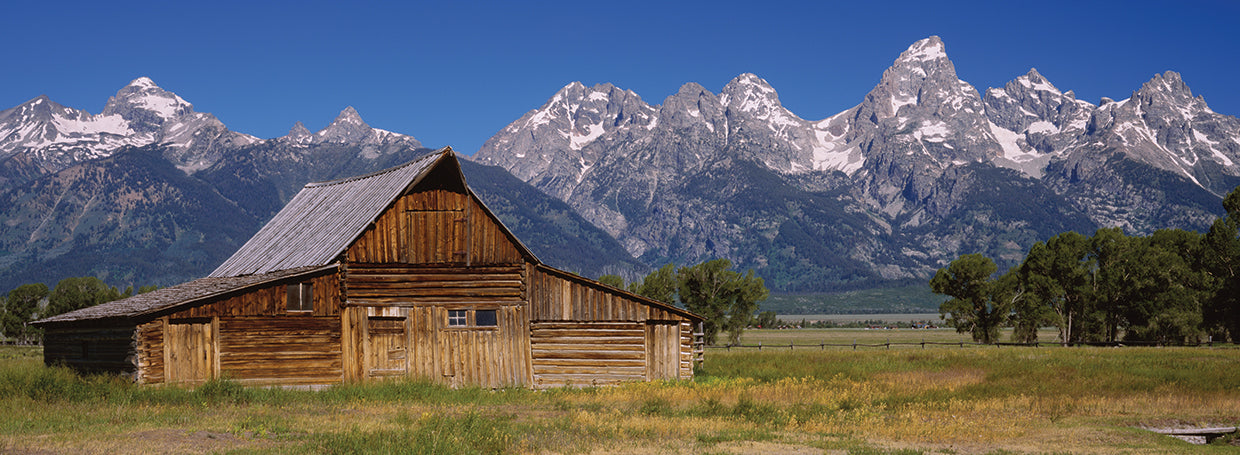 Rustic Wood Barn Tetons