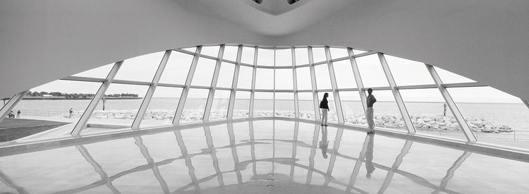 Ventanas del museo de arte Lienzo