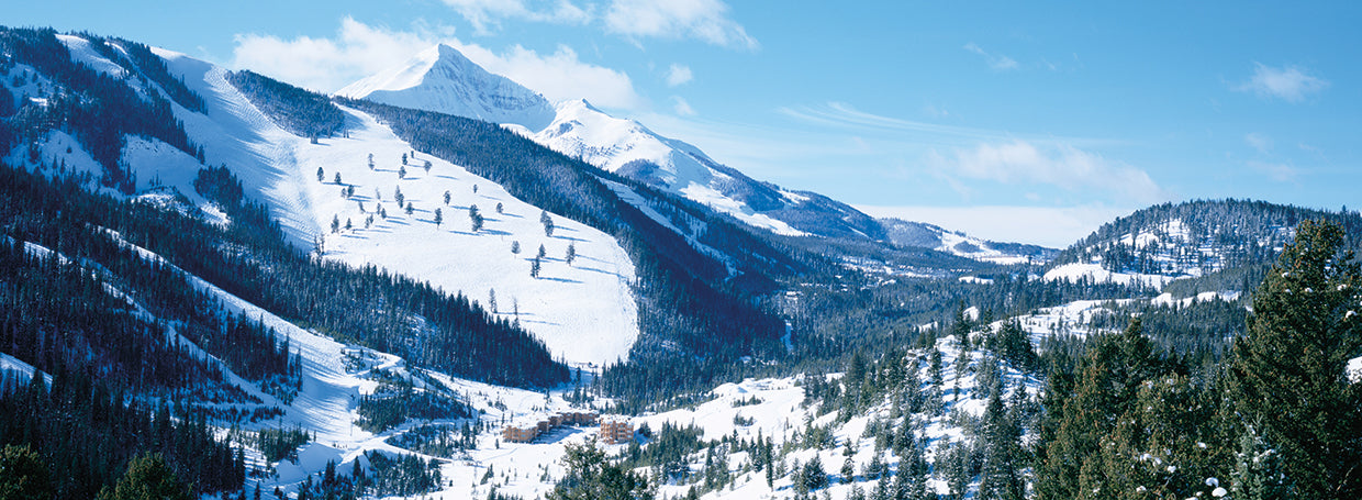 Gran cielo gran nieve Lienzo