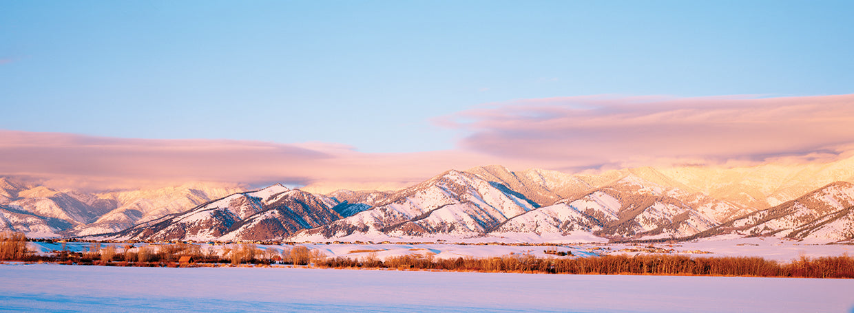 Bridger Mountains Winter
