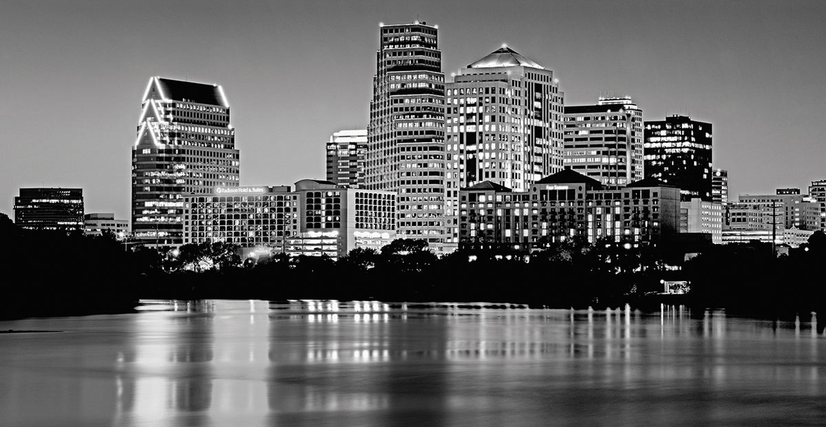 Austin in Black and White