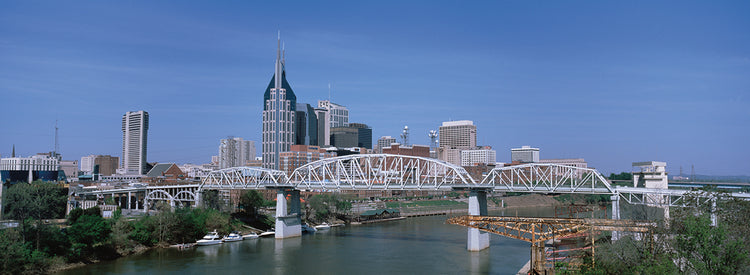 Puente del río Nashville Lienzo