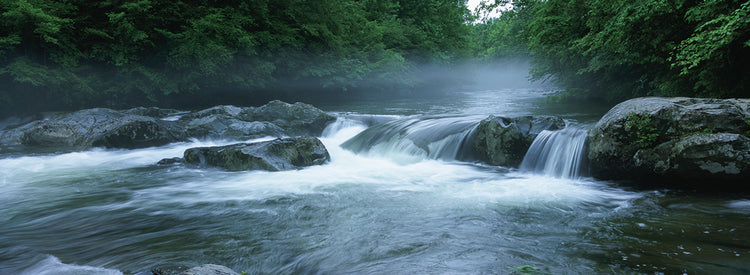 Arroyo de las Montañas Humeantes Lienzo