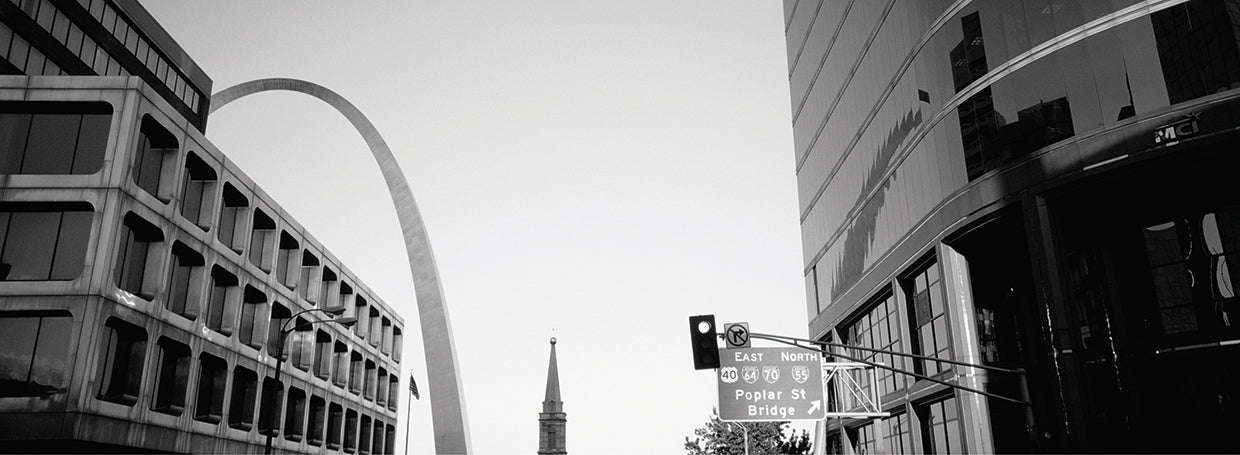 Arco de la esquina de St Louis Lienzo