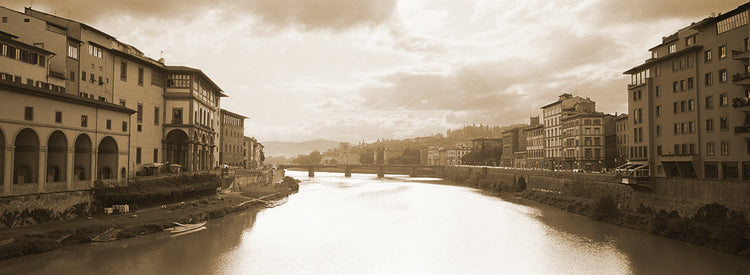 Río Arno Florencia Lienzo