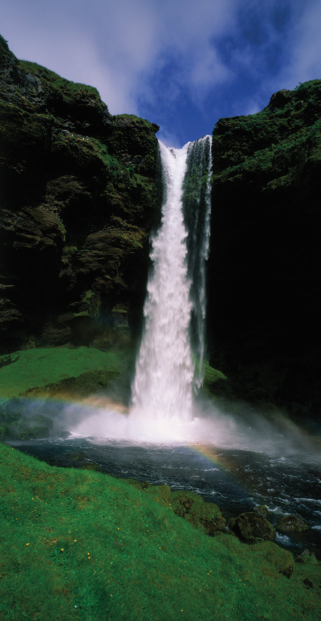 Cascada Esmeralda Splash Lienzo