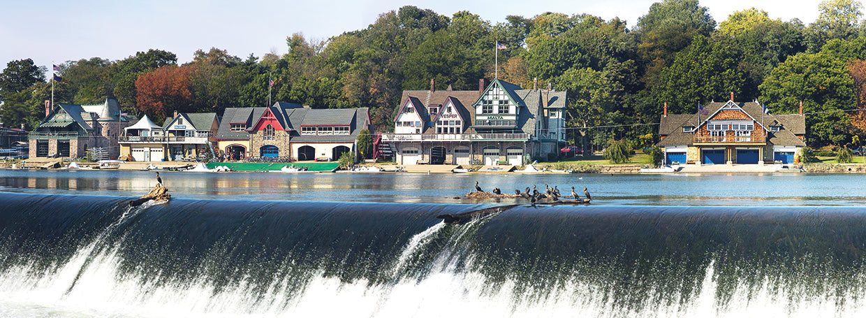 Boathouse Row Filadelfia Lienzo