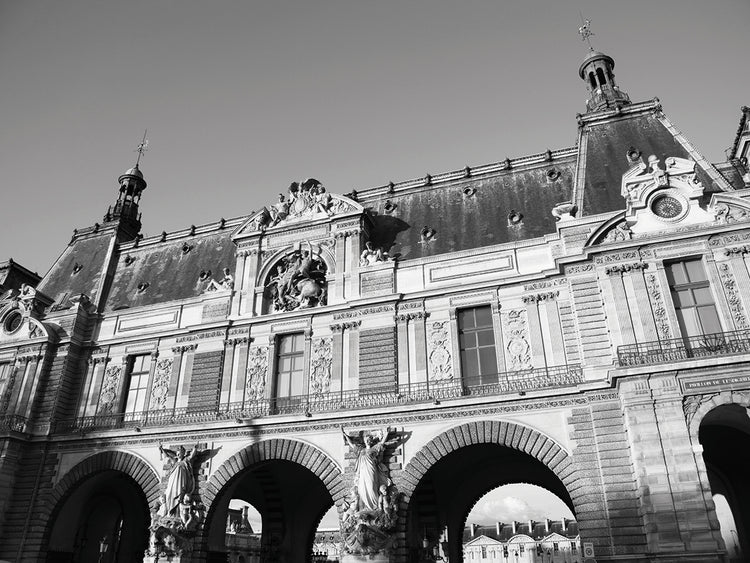 Parisian Arches Louvre
