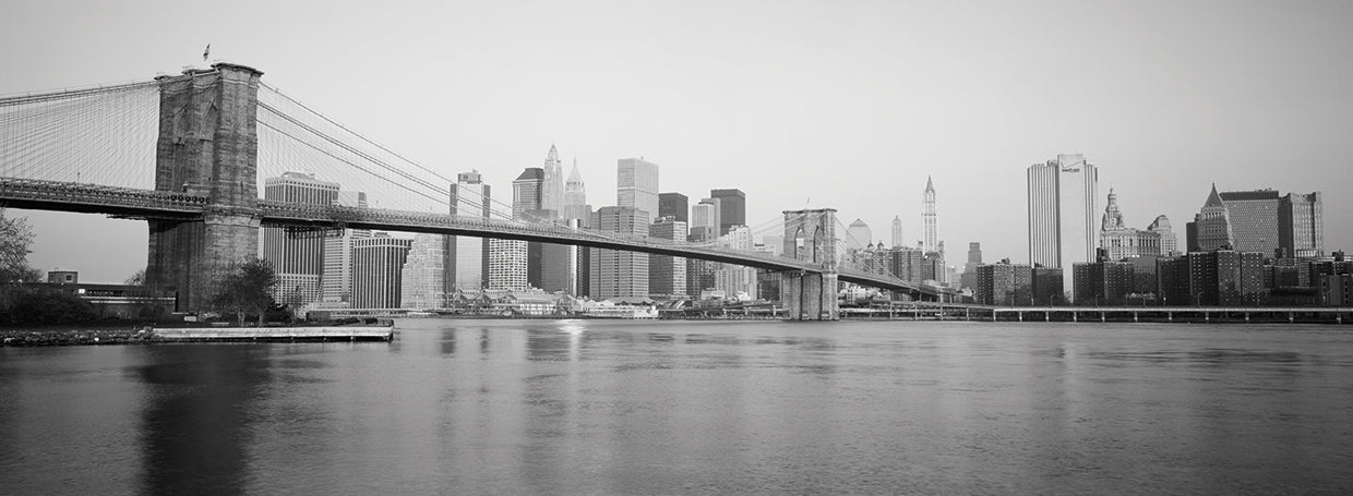 Tramo del puente de Brooklyn de Nueva York Lienzo
