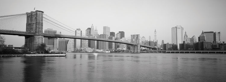 Tramo del puente de Brooklyn de Nueva York Lienzo
