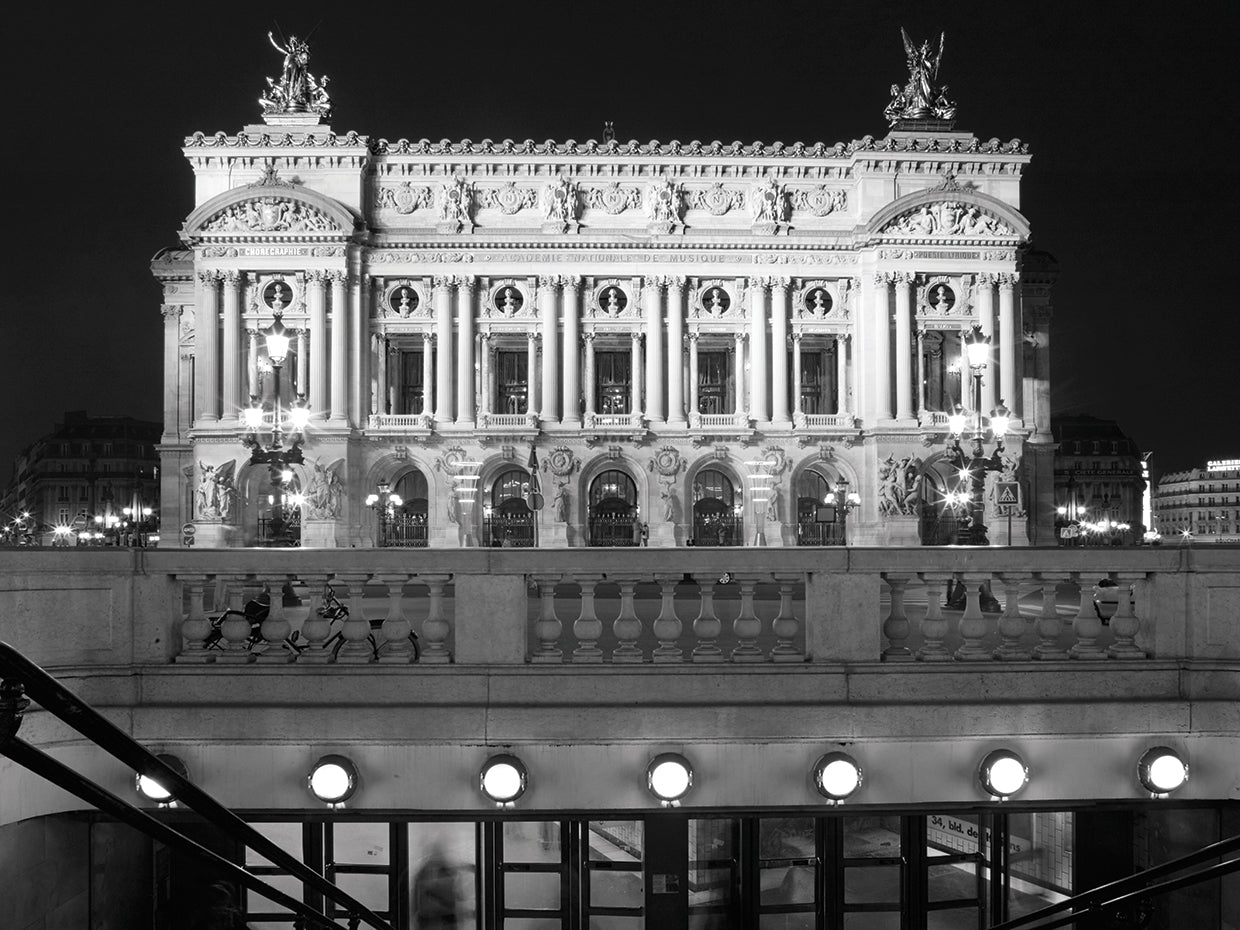 Edificio de la Ópera de París Lienzo