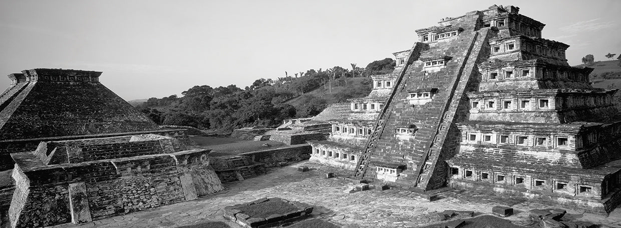 Escalones de la pirámide de México Lienzo