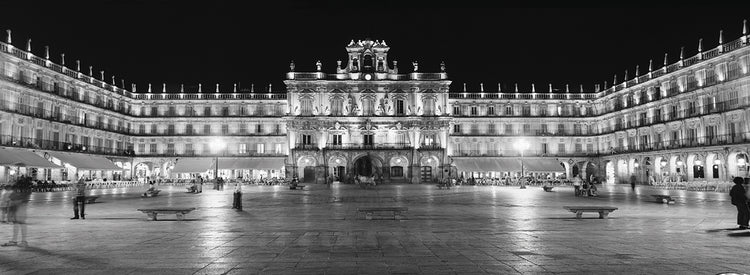 Luces del castillo español Lienzo