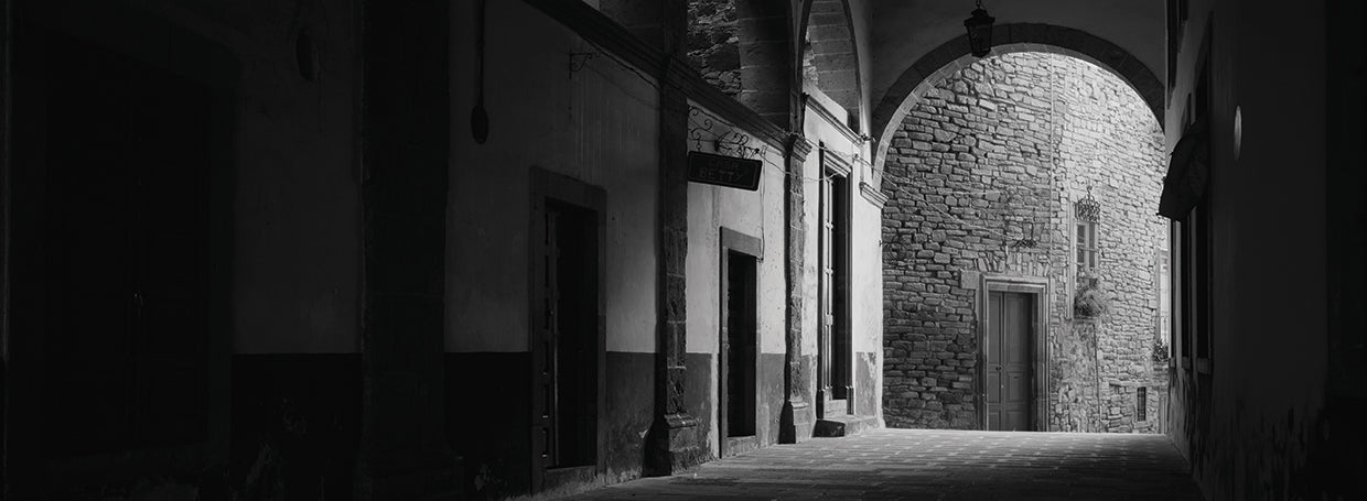 Arcos mexicanos Lienzo
