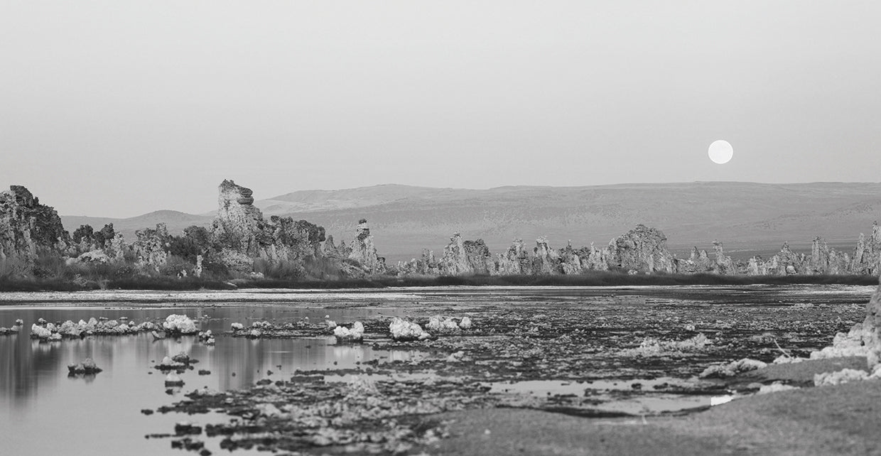 Rocas del lago mono Lienzo