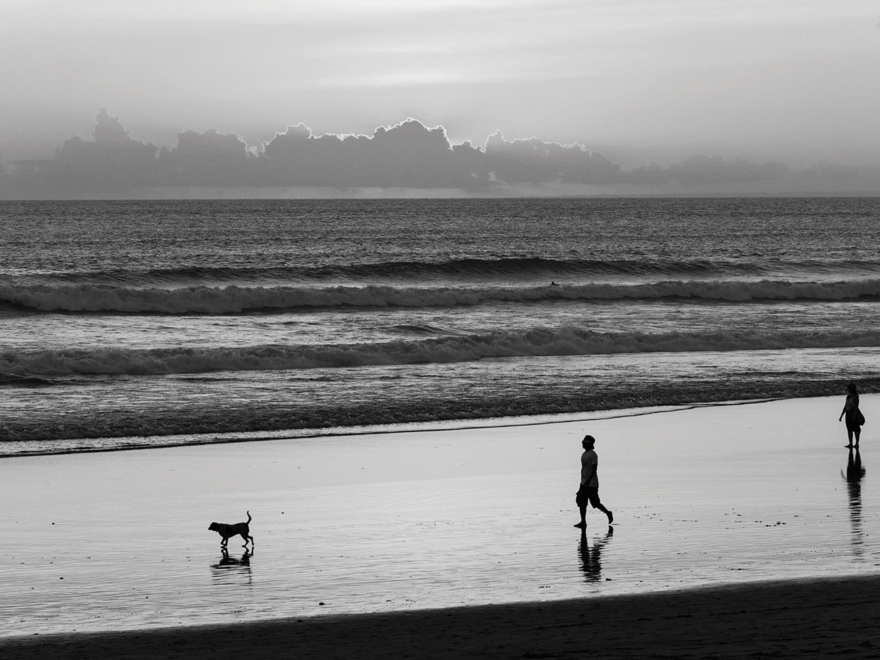 Caminante de la playa de Indonesia Lienzo