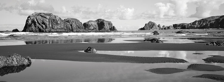 Playa de la bahía de Coos Lienzo