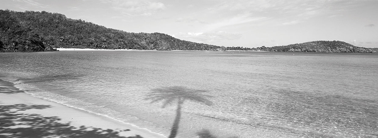Playa de la bahía de Hawksnest Lienzo