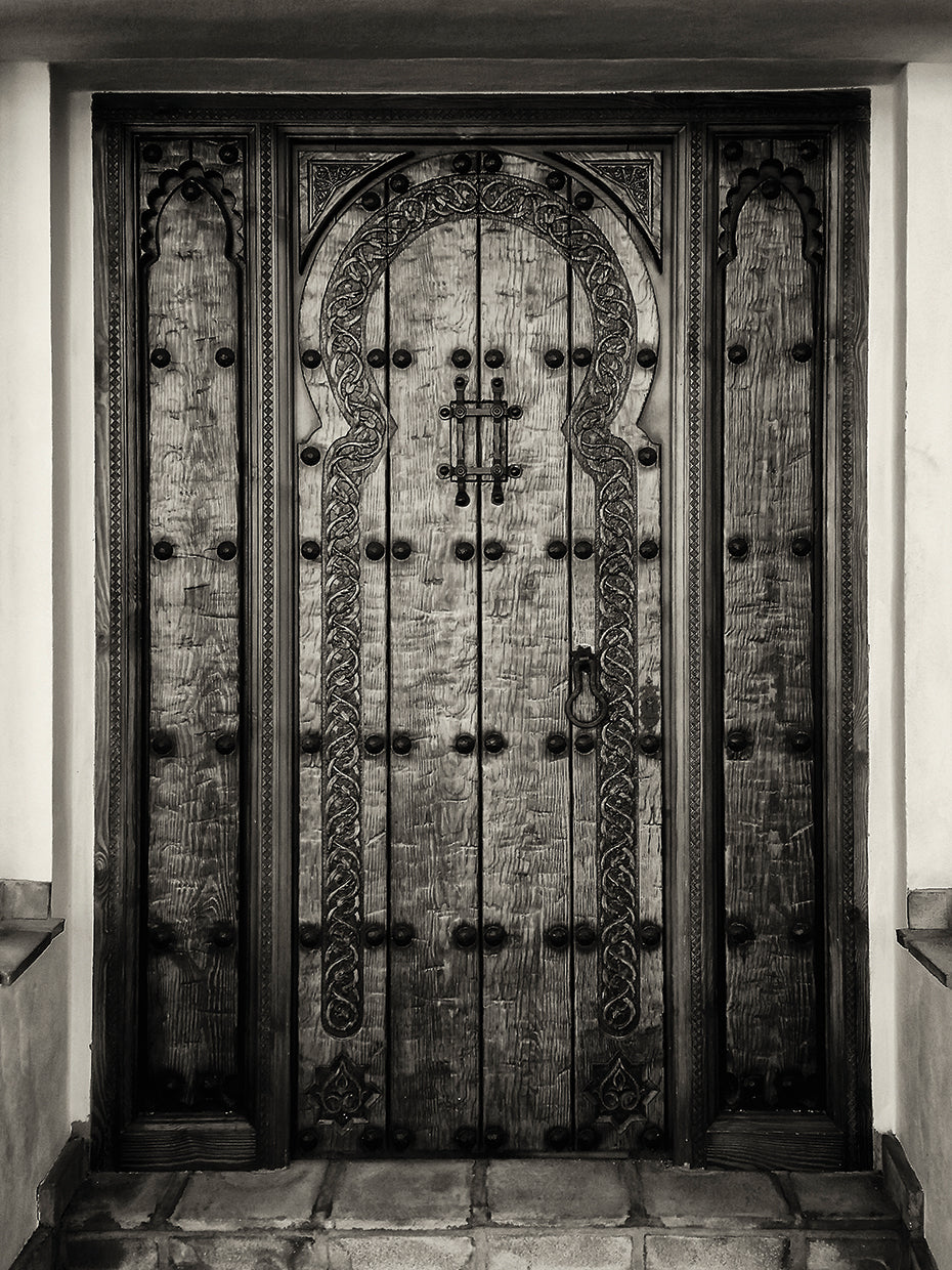 Detalles de la puerta española Lienzo