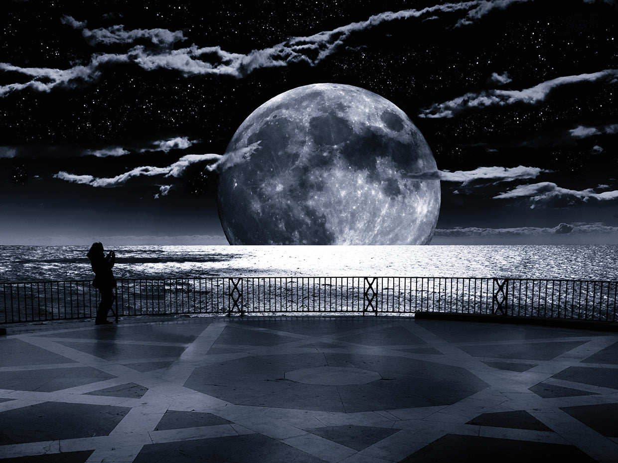 Super luna española Lienzo