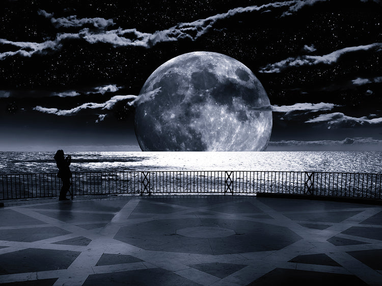 Super luna española Lienzo