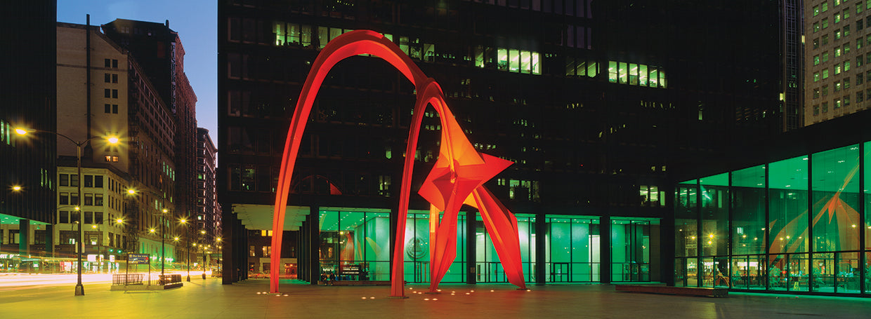 Calder en Chicago Lienzo