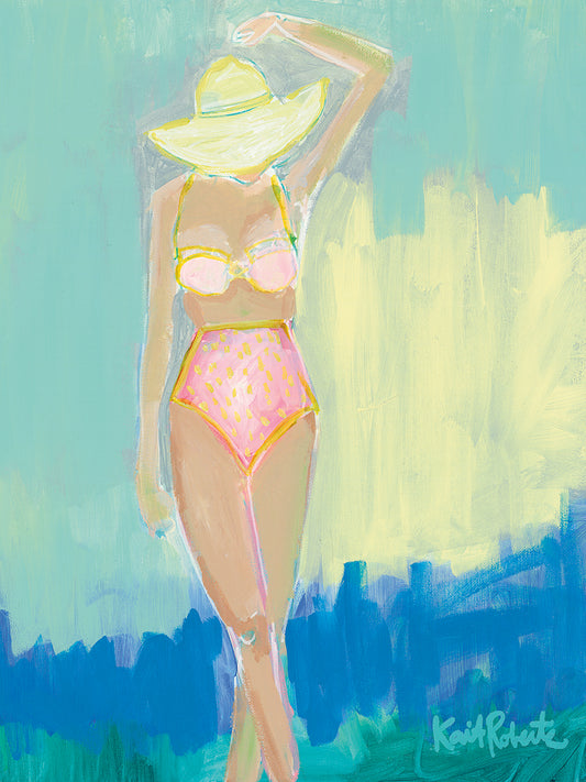 Sunbather Series: Summer Sway Canvas Print