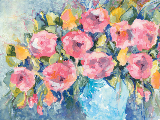 Cheerful Bouquet Canvas Print