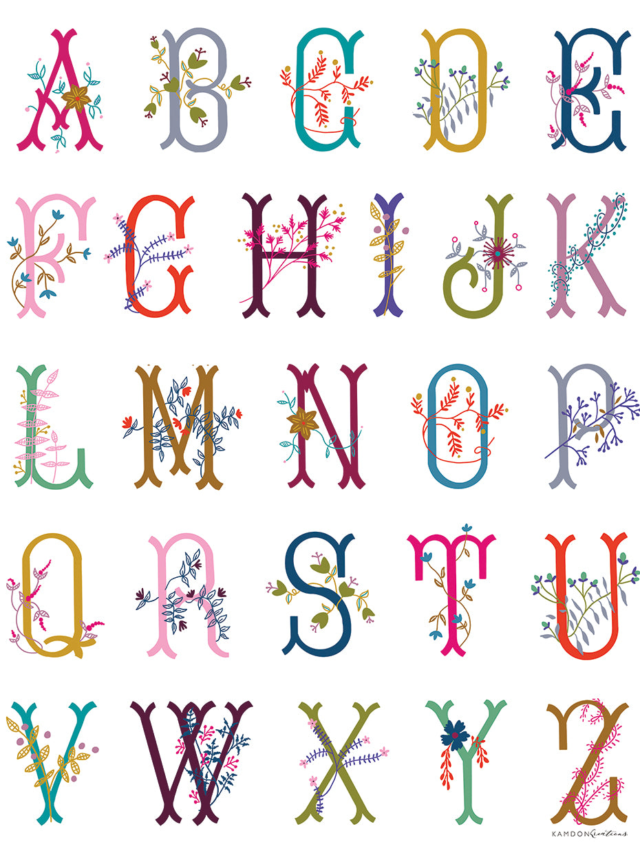 In the Garden Alphabet