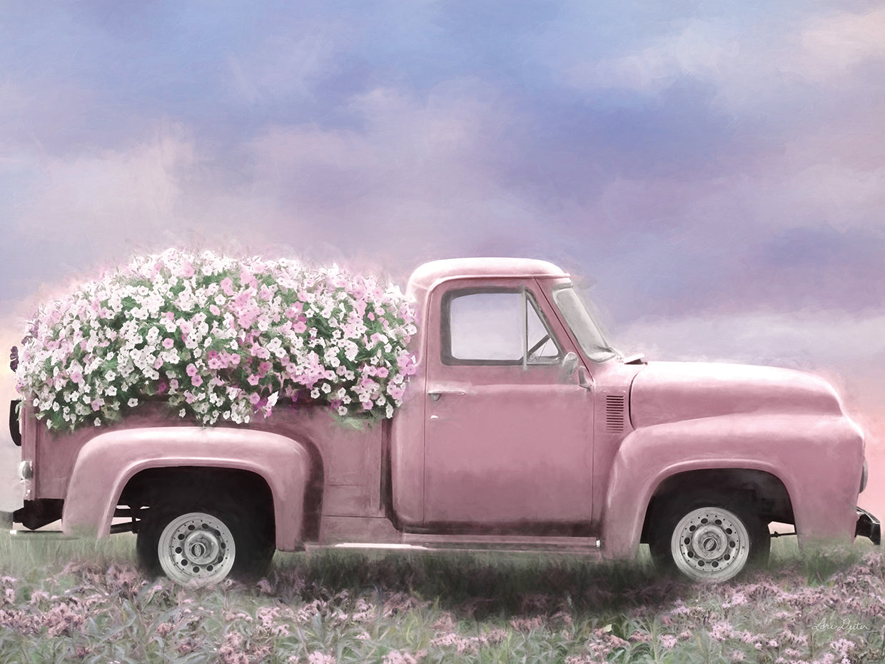 Pink Floral Truck
