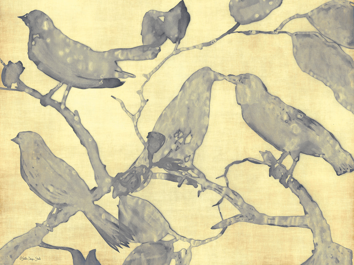 Yellow-Gray Birds 1