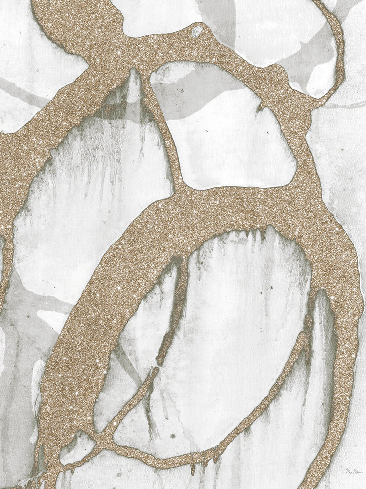 Gold Sparkle Strokes II