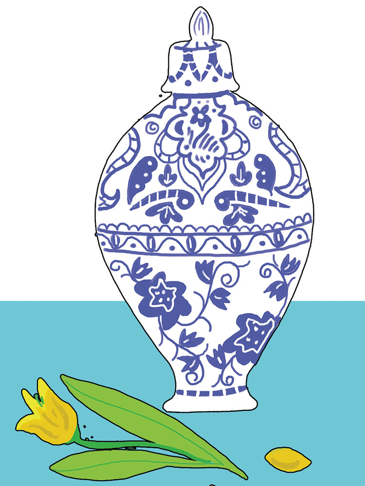 Blue Vase II