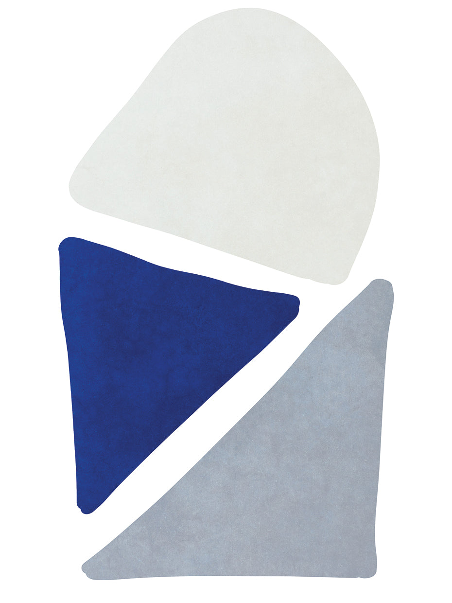 Blue Simple Shapes II