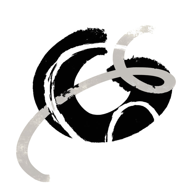 Scrolling Black & White Abstract I