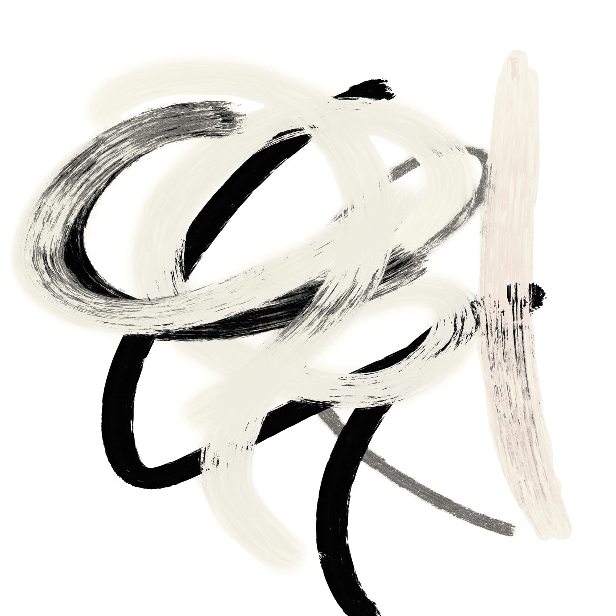 Scrolling Black & White Abstract II