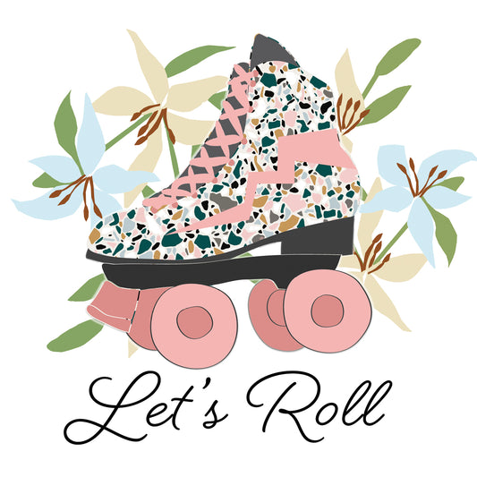 Let's Roll Canvas Print