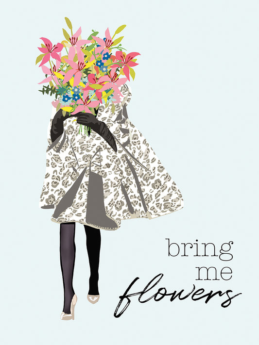 Bring Me Flowers Canvas Print