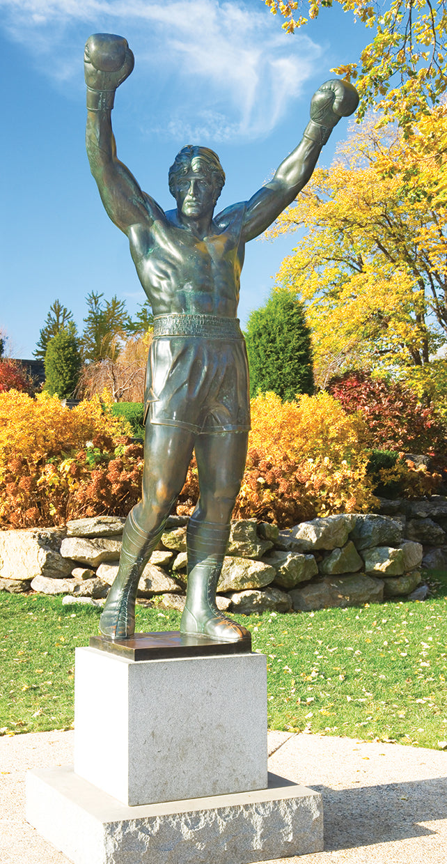 Estatua rocosa de Filadelfia Lienzo