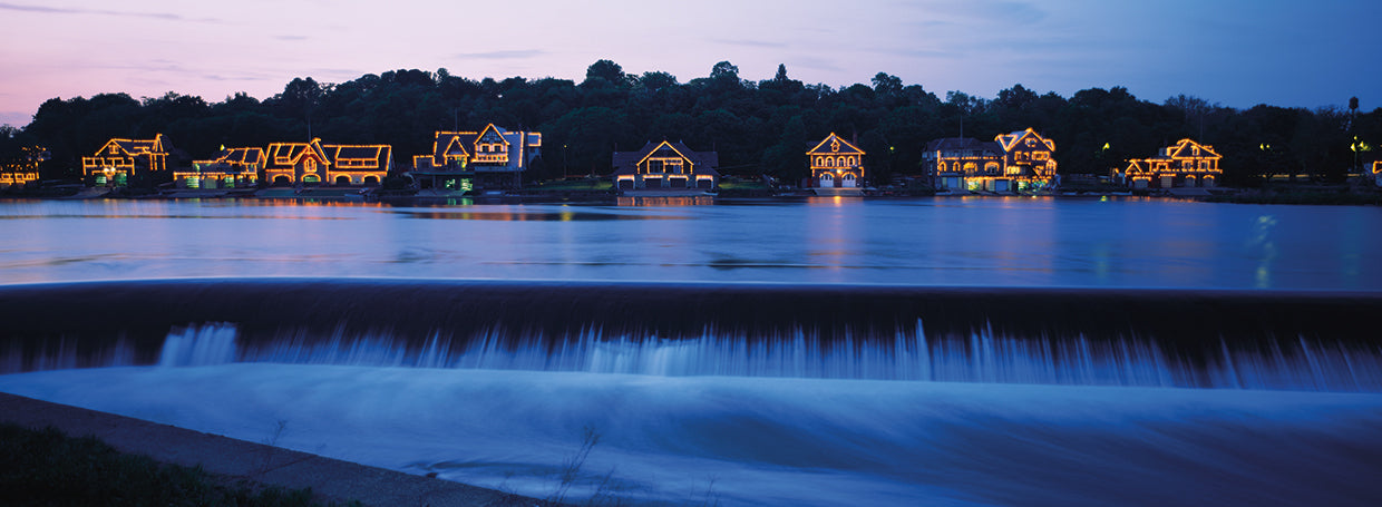 Blue River Boathouse Row