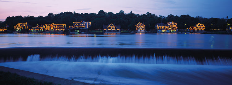 Blue River Boathouse Row