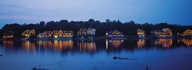 Dusky Boathouse Row