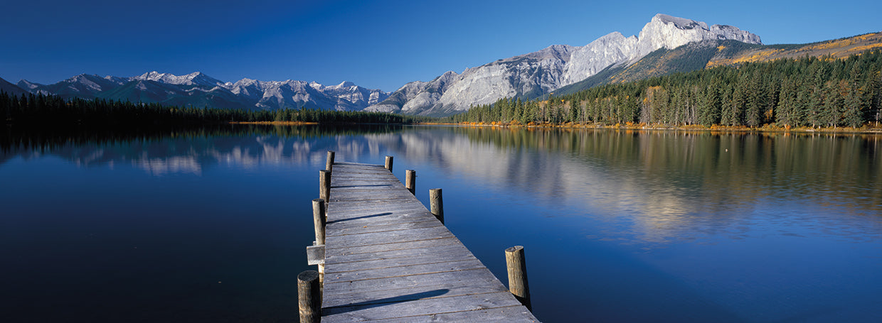 Crystal Blue Lake Pier