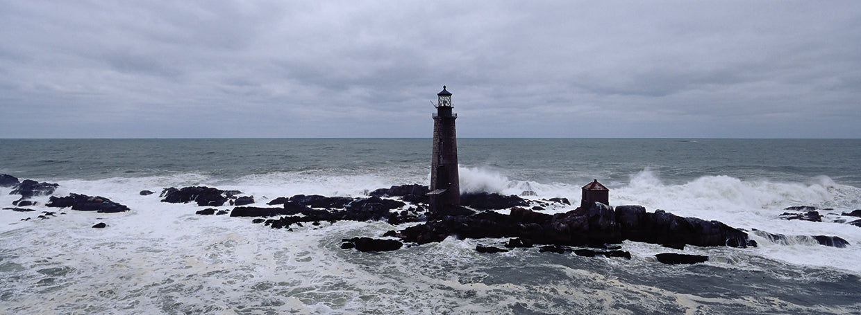 Faro del puerto de boston Lienzo